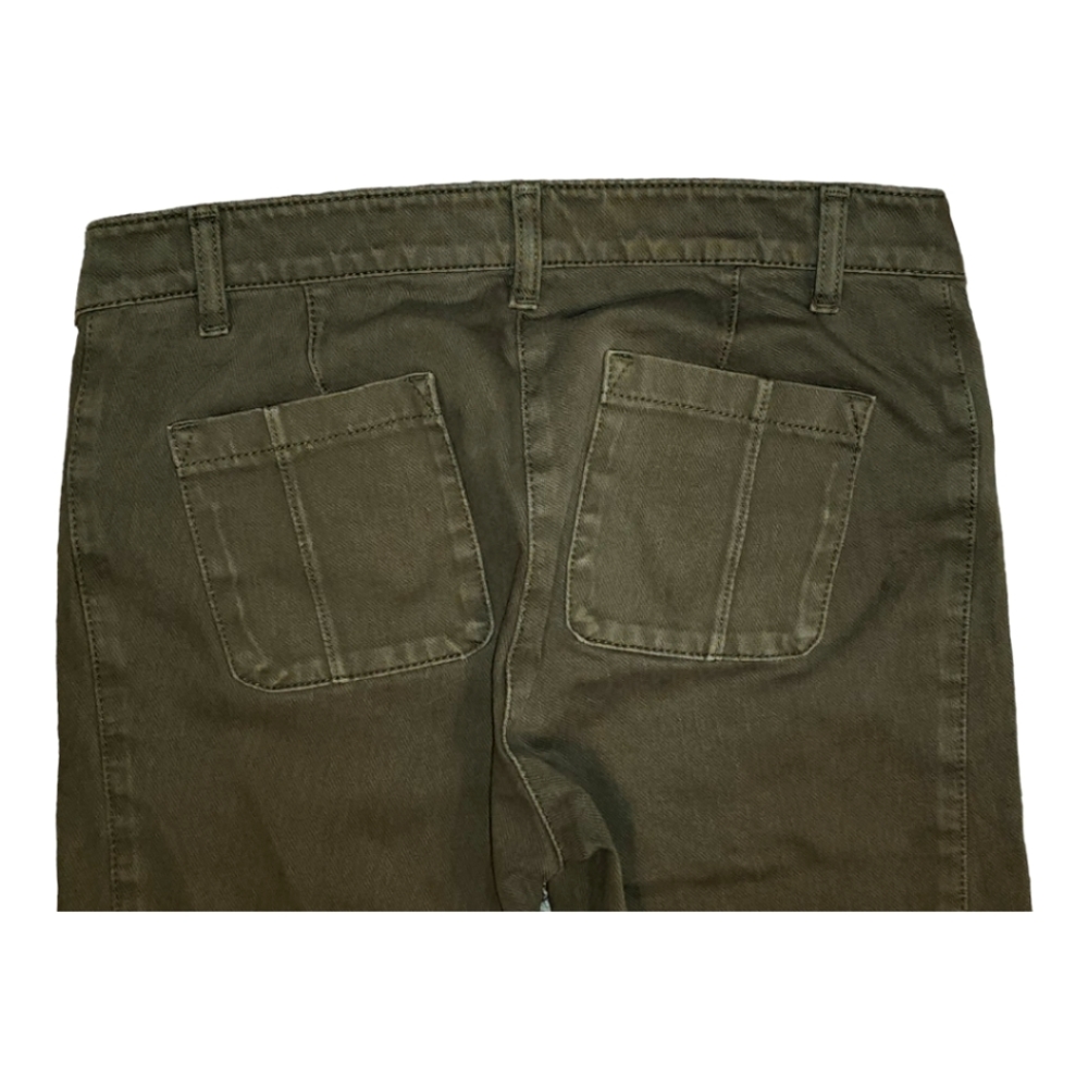 J.Crew Stretch Skinny Pants, Jeans, Olive Army  Green, Size 27. - Picture 4 of 8